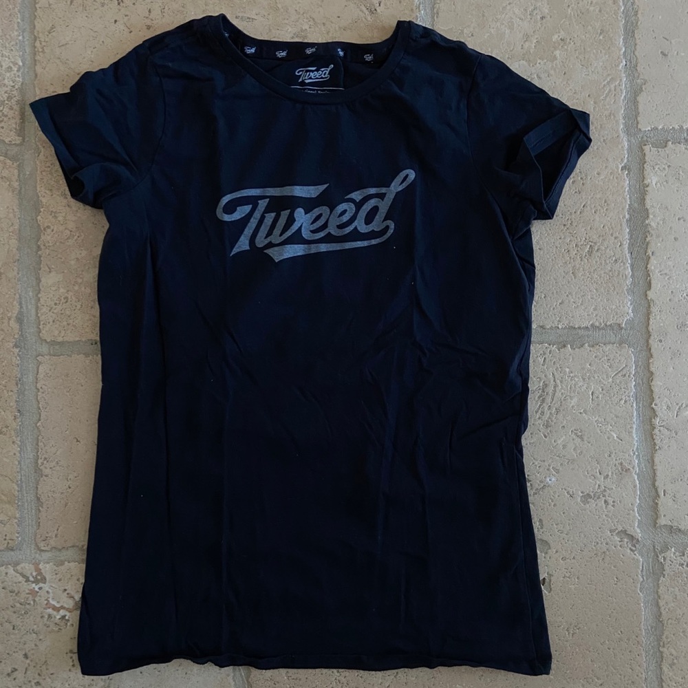 NEW Black Tweed Tshirt